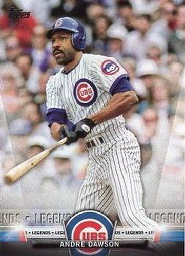 #TS-43 Andre Dawson - Chicago Cubs - 2018 Topps - Topps Salute Baseball