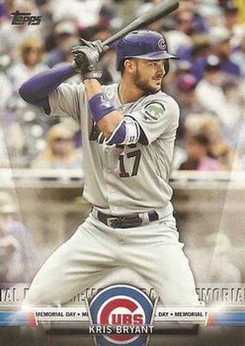 #TS-47 Kris Bryant - Chicago Cubs - 2018 Topps - Topps Salute Baseball