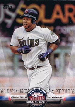 #TS-48 Miguel Sano - Minnesota Twins - 2018 Topps - Topps Salute Baseball