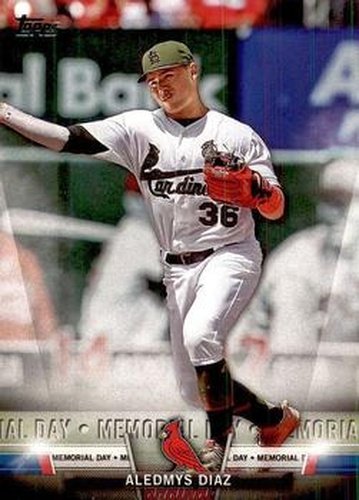 #TS-54 Aledmys Diaz - St. Louis Cardinals - 2018 Topps - Topps Salute Baseball