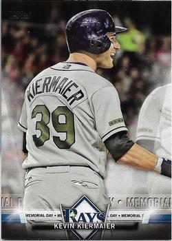 #TS-55 Kevin Kiermaier - Tampa Bay Rays - 2018 Topps - Topps Salute Baseball