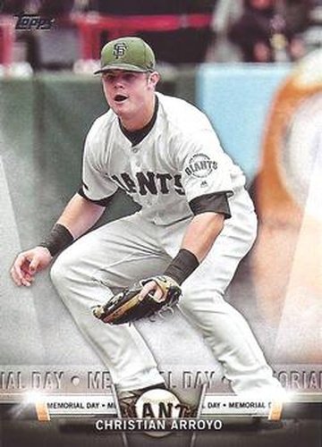 #TS-58 Christian Arroyo - San Francisco Giants - 2018 Topps - Topps Salute Baseball