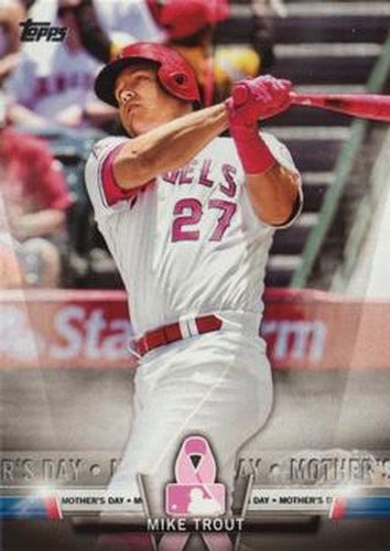 #TS-59 Mike Trout - Los Angeles Angels - 2018 Topps - Topps Salute Baseball
