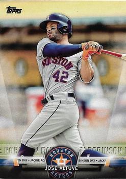 #TS-7 Jose Altuve - Houston Astros - 2018 Topps - Topps Salute Baseball