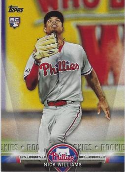 #TS-73 Nick Williams - Philadelphia Phillies - 2018 Topps - Topps Salute Baseball