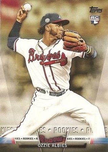 #TS-74 Ozzie Albies - Atlanta Braves - 2018 Topps - Topps Salute Baseball