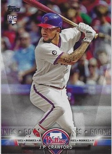 #TS-76 J.P. Crawford - Philadelphia Phillies - 2018 Topps - Topps Salute Baseball