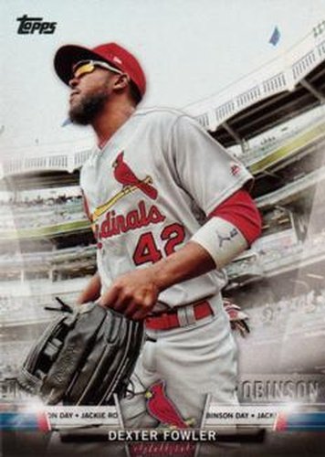 #TS-8 Dexter Fowler - St. Louis Cardinals - 2018 Topps - Topps Salute Baseball