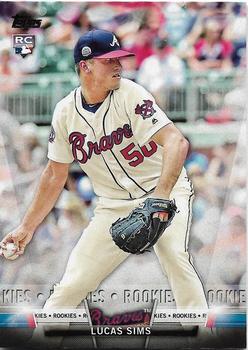 #TS-89 Lucas Sims - Atlanta Braves - 2018 Topps - Topps Salute Baseball