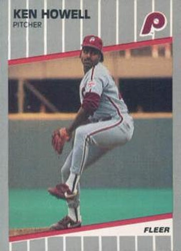 #U-108 Ken Howell - Philadelphia Phillies - 1989 Fleer Update Baseball