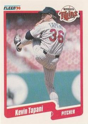 #U-110 Kevin Tapani - Minnesota Twins - 1990 Fleer Update Baseball