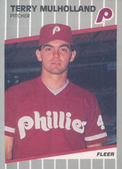 #U-111 Terry Mulholland - Philadelphia Phillies - 1989 Fleer Update Baseball