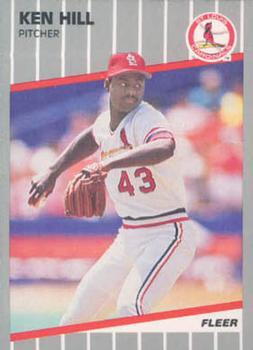 #U-119 Ken Hill - St. Louis Cardinals - 1989 Fleer Update Baseball