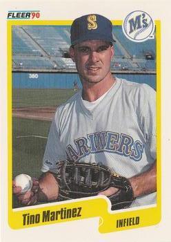 #U-119 Tino Martinez - Seattle Mariners - 1990 Fleer Update Baseball