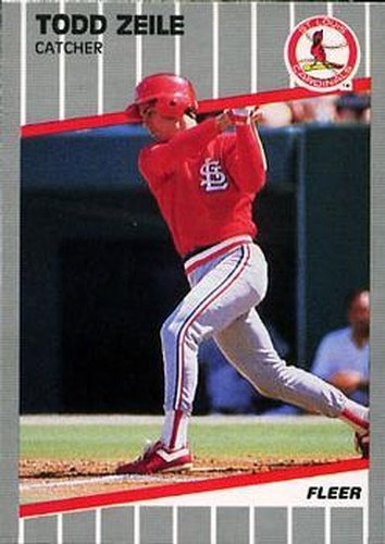 #U-122 Todd Zeile - St. Louis Cardinals - 1989 Fleer Update Baseball