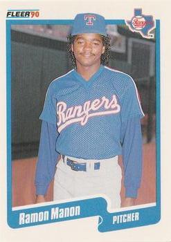 #U-124 Ramon Manon - Texas Rangers - 1990 Fleer Update Baseball