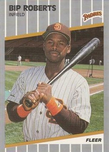 #U-126 Bip Roberts - San Diego Padres - 1989 Fleer Update Baseball
