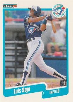 #U-129 Luis Sojo - Toronto Blue Jays - 1990 Fleer Update Baseball