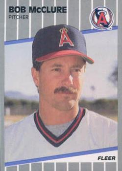 #U-14 Bob McClure - California Angels - 1989 Fleer Update Baseball