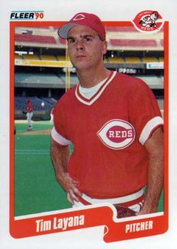 #U-14 Tim Layana - Cincinnati Reds - 1990 Fleer Update Baseball