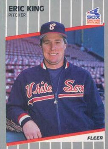 #U-19 Eric King - Chicago White Sox - 1989 Fleer Update Baseball
