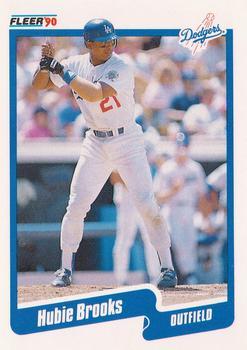 #U-19 Hubie Brooks - Los Angeles Dodgers - 1990 Fleer Update Baseball