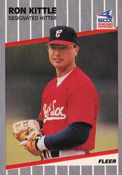 #U-20 Ron Kittle - Chicago White Sox - 1989 Fleer Update Baseball
