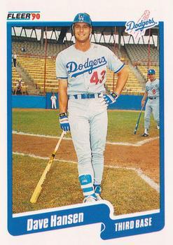 #U-21 Dave Hansen - Los Angeles Dodgers - 1990 Fleer Update Baseball