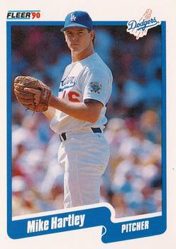 #U-22 Mike Hartley - Los Angeles Dodgers - 1990 Fleer Update Baseball