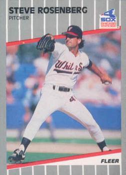 #U-22 Steve Rosenberg - Chicago White Sox - 1989 Fleer Update Baseball