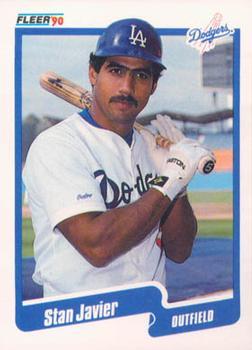 #U-23 Stan Javier - Los Angeles Dodgers - 1990 Fleer Update Baseball