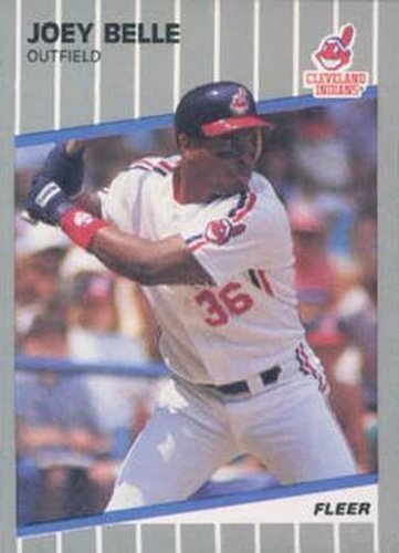 #U-25 Joey Belle - Cleveland Indians - 1989 Fleer Update Baseball