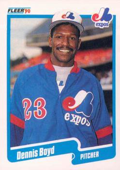 #U-26 Dennis Boyd - Montreal Expos - 1990 Fleer Update Baseball