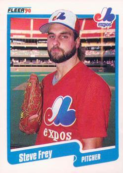 #U-28 Steve Frey - Montreal Expos - 1990 Fleer Update Baseball