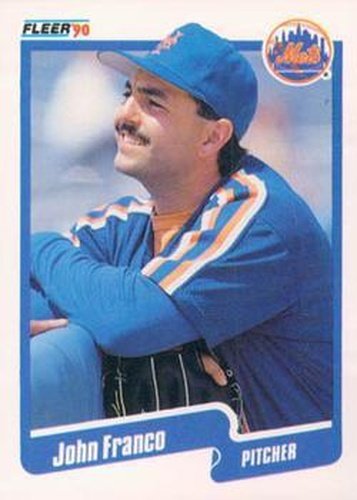 #U-35 John Franco - New York Mets - 1990 Fleer Update Baseball
