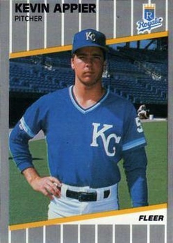 #U-35 Kevin Appier - Kansas City Royals - 1989 Fleer Update Baseball