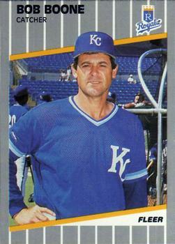 #U-36 Bob Boone - Kansas City Royals - 1989 Fleer Update Baseball