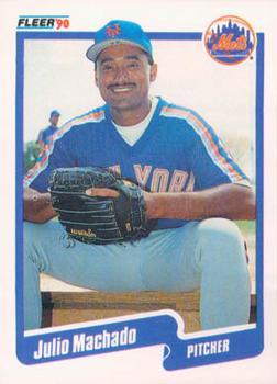 #U-37 Julio Machado - New York Mets - 1990 Fleer Update Baseball