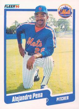 #U-38 Alejandro Pena - New York Mets - 1990 Fleer Update Baseball