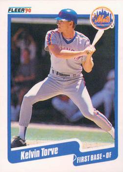 #U-40 Kelvin Torve - New York Mets - 1990 Fleer Update Baseball