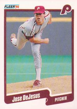 #U-42 Jose DeJesus - Philadelphia Phillies - 1990 Fleer Update Baseball