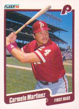 #U-44 Carmelo Martinez - Philadelphia Phillies - 1990 Fleer Update Baseball