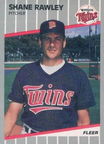 #U-44 Shane Rawley - Minnesota Twins - 1989 Fleer Update Baseball