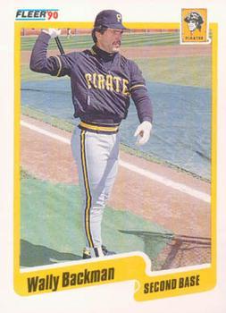 #U-47 Wally Backman - Pittsburgh Pirates - 1990 Fleer Update Baseball