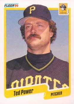 #U-50 Ted Power - Pittsburgh Pirates - 1990 Fleer Update Baseball
