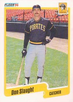 #U-51 Don Slaught - Pittsburgh Pirates - 1990 Fleer Update Baseball