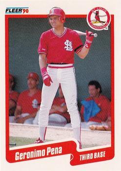 #U-52 Geronimo Pena - St. Louis Cardinals - 1990 Fleer Update Baseball