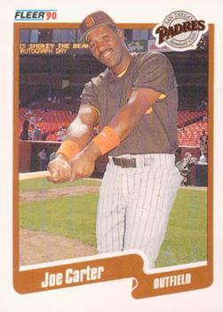 #U-55 Joe Carter - San Diego Padres - 1990 Fleer Update Baseball