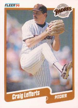 #U-57 Craig Lefferts - San Diego Padres - 1990 Fleer Update Baseball