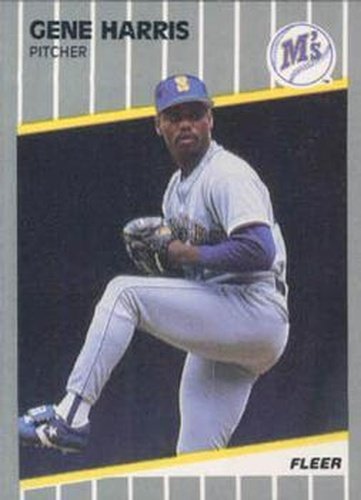 #U-58 Gene Harris - Seattle Mariners - 1989 Fleer Update Baseball